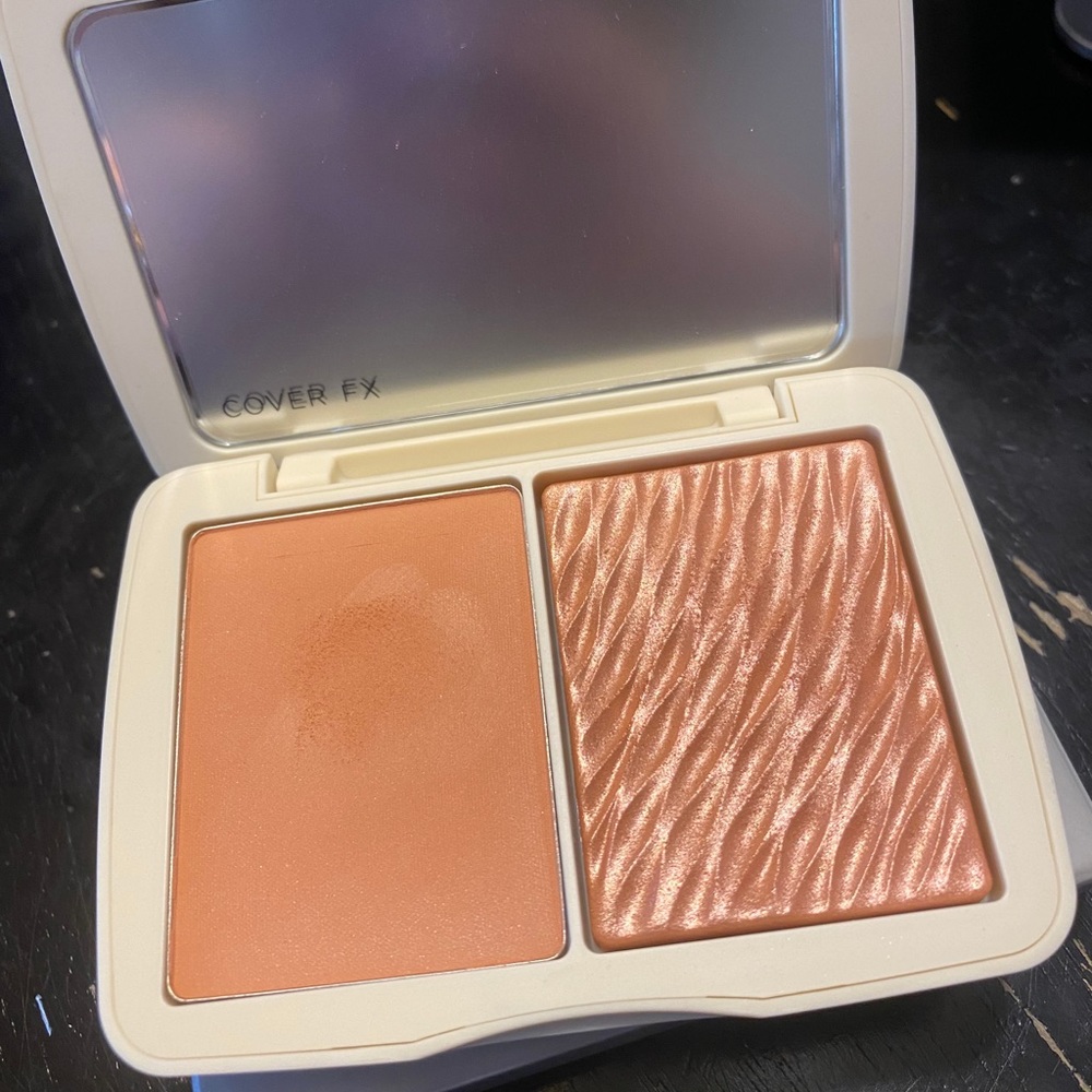 Cover FX Monochromatic Blush Duo SOFT PEACH 🍑